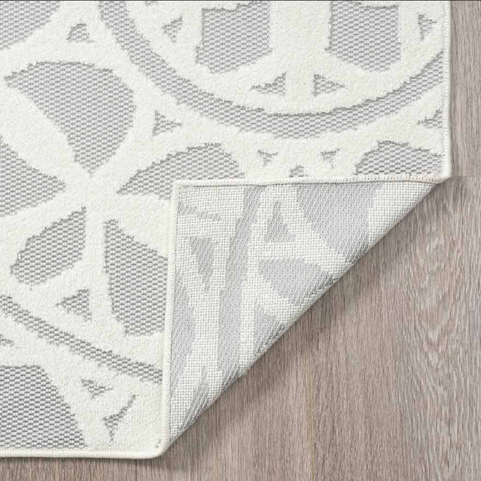 Tyse Area Rugs Breeze Gray BRZ1309  backing