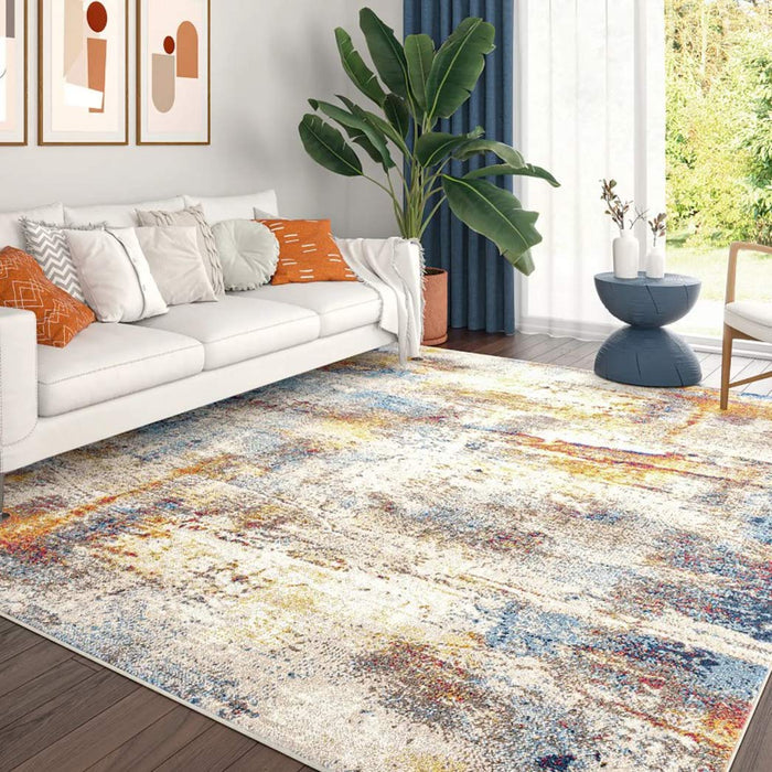 Tyse Area Rugs Chelsea 7'11"x10'3" Multi-Color CHL1001