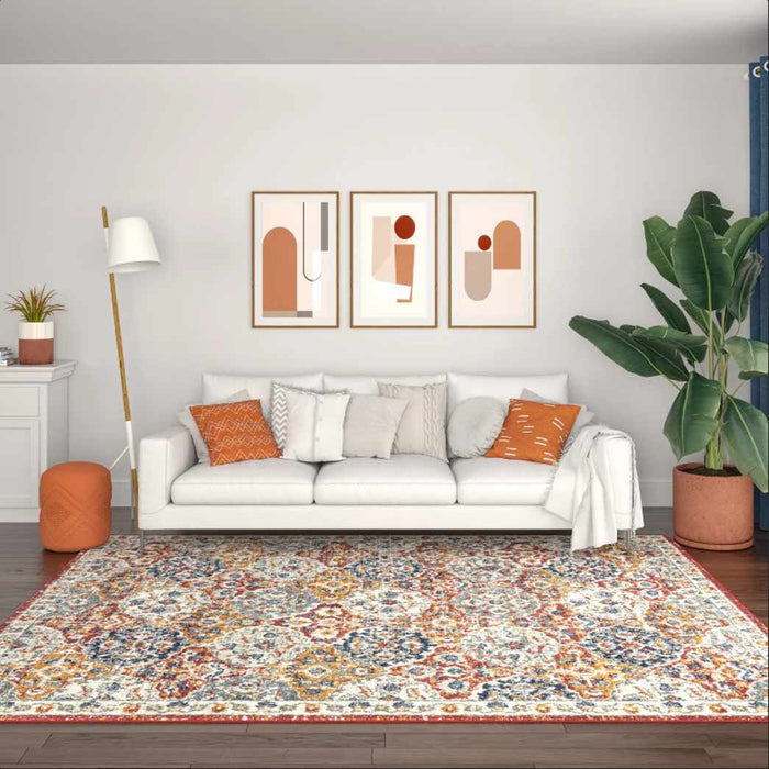 Tyse Area Rugs Chelsea 8'10"x12'2" Multi-Color CHL1100