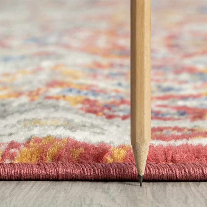 Tyse Area Rugs Chelsea Multi-Color CHL1100 thick pic