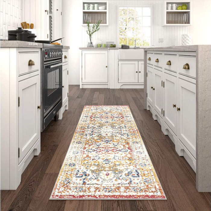 Tyse Area Rugs Chelsea 2'3"x7'3" Multi-Color CHL1200