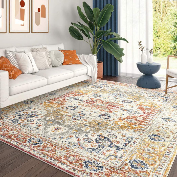 Tyse Area Rugs Chelsea 7'11"x10'3" Multi-Color CHL1200