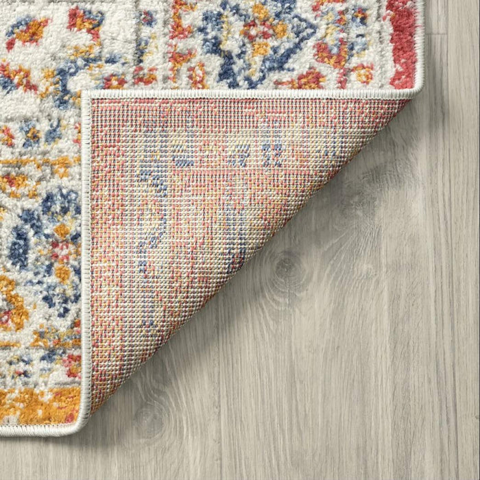 Tyse Area Rugs Chelsea Multi-Color CHL1200 backing