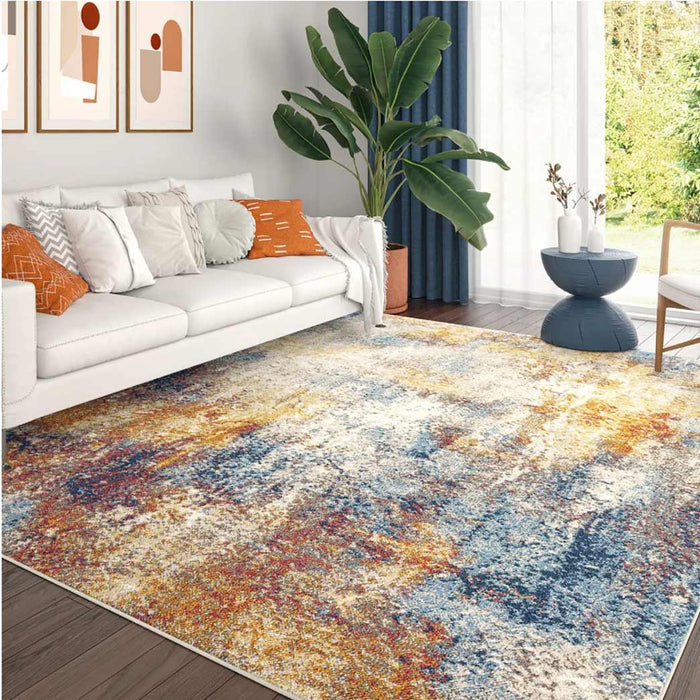 Tyse Area Rugs Chelsea 5'3"x7'3" Multi-Color CHL1301