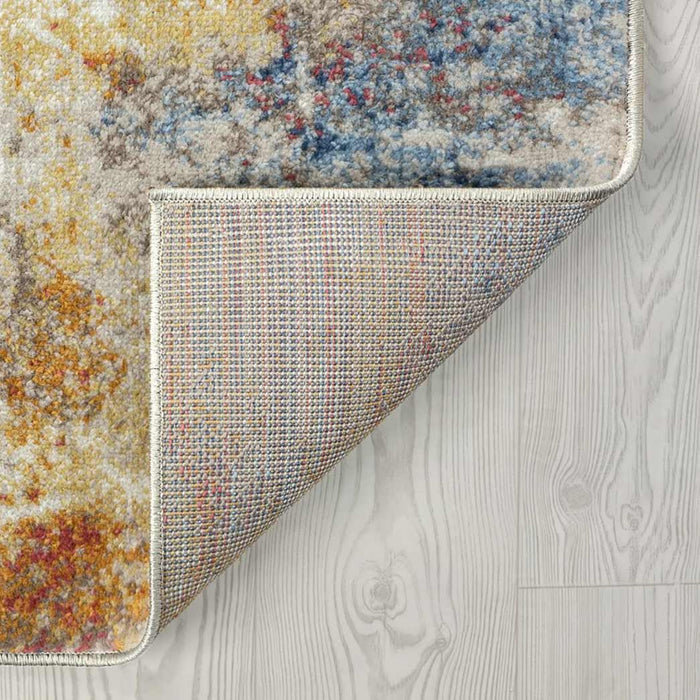 Tyse Area Rugs Chelsea Multi-Color CHL1301 backing
