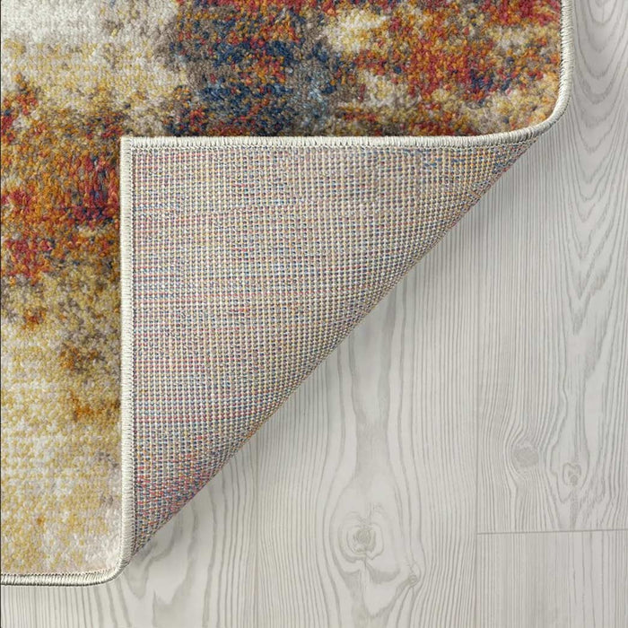 Tyse Area Rugs Chelsea Multi-Color CHL1401 backing