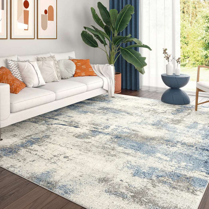 Tyse Area Rugs Chelsea 7'11"x10'3" Navy CHL1007