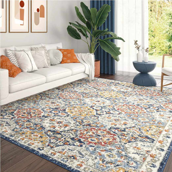 Tyse Area Rugs Chelsea 5'3"x7'3" Navy CHL1107