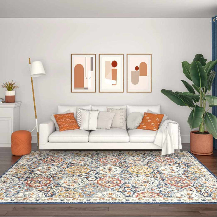 Tyse Area Rugs Chelsea 8'10x12'2"Navy CHL1107