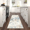 Tyse Area Rugs Chelsea 2'3"x7'3" Navy CHL1307