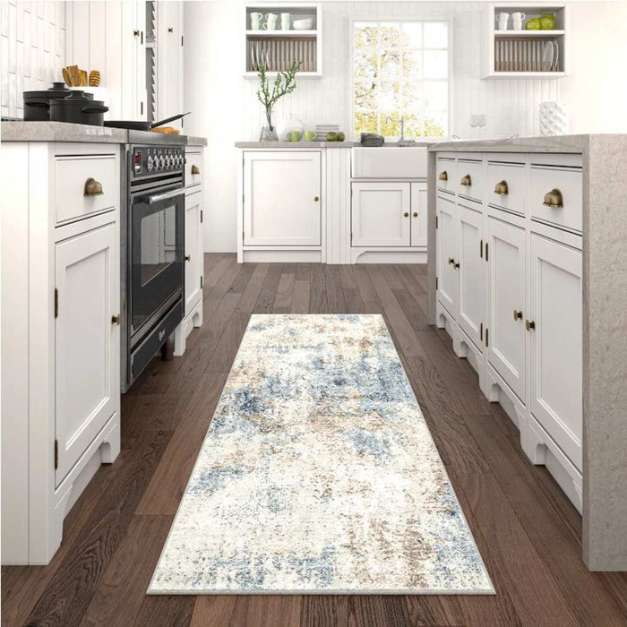Tyse Area Rugs Chelsea 2'3"x7'3" Navy CHL1307