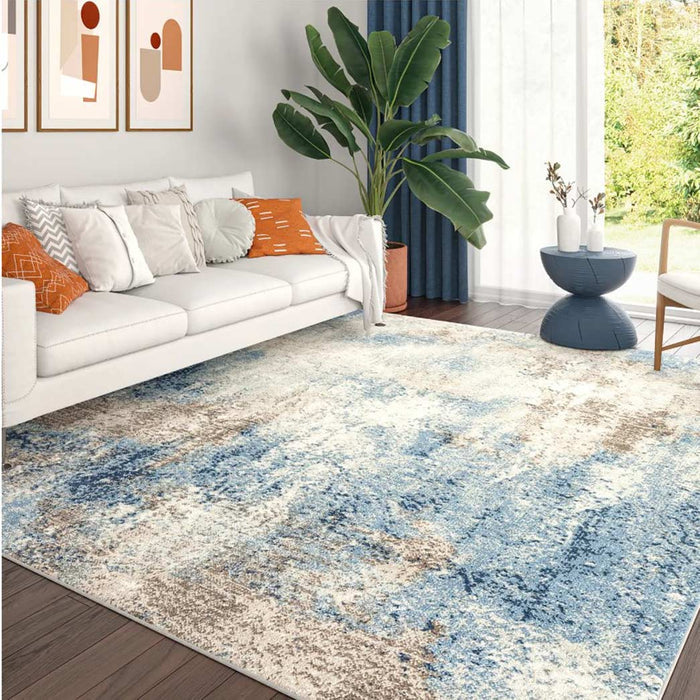 Tyse Area Rugs Chelsea 5'3"x7'3" Navy CHL1307