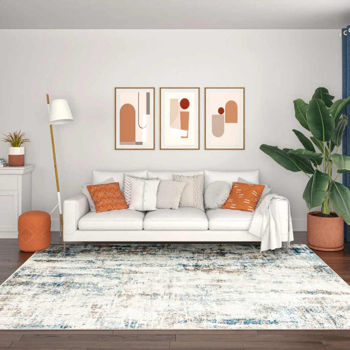 Tyse Area Rugs Chelsea 8'10"x12'2" Navy CHL1407
