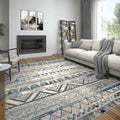 Tyse Area Rugs Detroit 5'3"x7'3" Multi-Color DTR1301