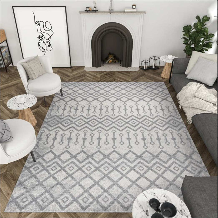 Tyse Area Rugs Diamond 5'3"x7'3" Beige DIA1003