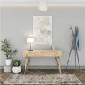 Tyse Area Rugs Diamond 2'3"x7'3" Cream DIA1700