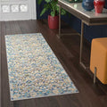 Tyse Area Rugs Dynamic 2'2"x7'3" Aqua DYN1319