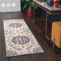 Tyse Area Rugs Dynamic 2'2"x7'3" Cream DYN1417