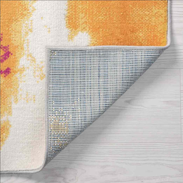 Tyse Area Rugs Dynamic Multi-Color DYN1101 backing
