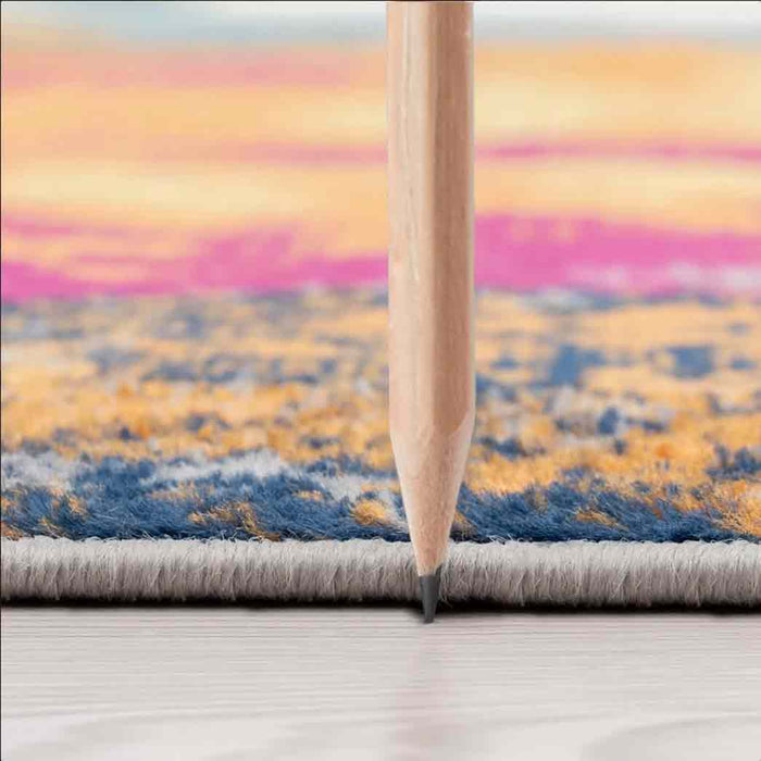 Tyse Area Rugs Dynamic Multi-Color DYN1101 thick pic
