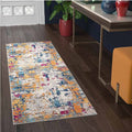 Tyse Area Rugs Dynamic 2'2"x7'3" Multi-Color DYN1201