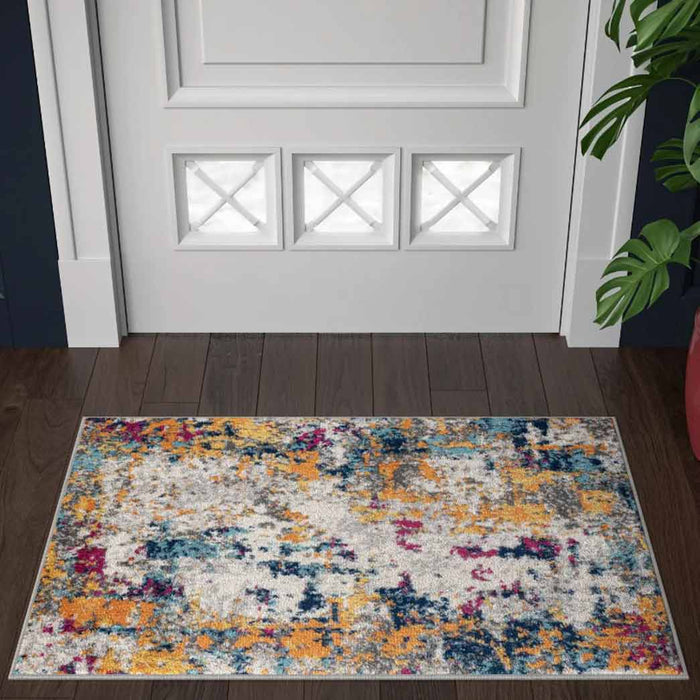 Tyse Area Rugs Dynamic 2'x3' Multi-Color DYN1201