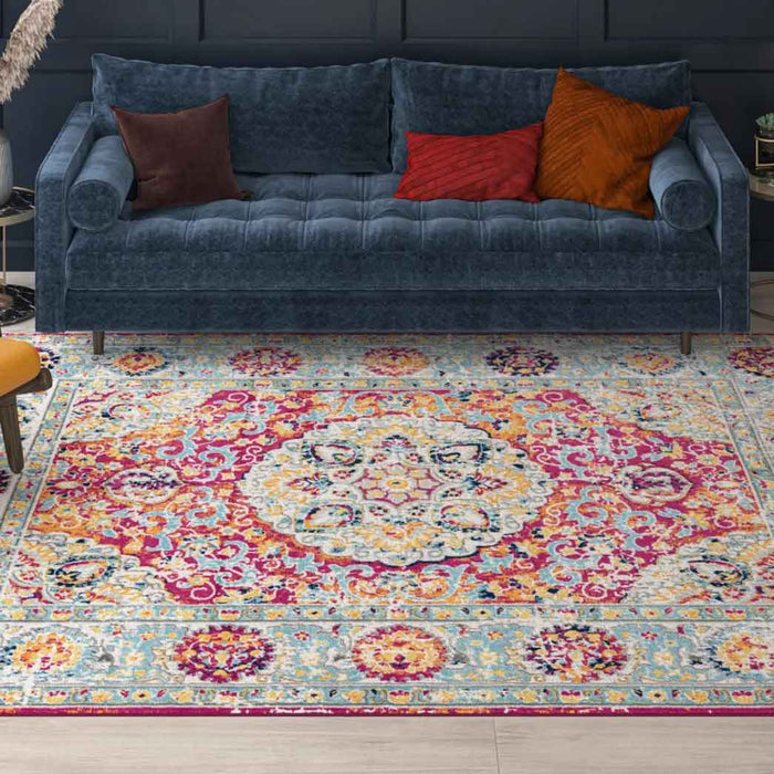 Tyse Area Rugs Dynamic 5'3"x7'3" Orange DYN1629