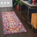 Tyse Area Rugs Dynamic 2'2"x7'3" Pink DYN1442