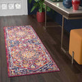Tyse Area Rugs Dynamic 2'2"x7'3" Pink DYN1542