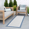 Tyse Area Rugs Eco 2'3"x7'3" Blue ECO1202