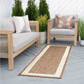 Tyse Area Rugs Eco 2'3"x7'3" Brown ECO1103
