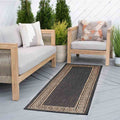 Tyse Area Rugs Eco 2'3"x7'3" Gold ECO1001