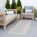 Tyse Area Rugs Eco 2'3"x7'3" Gray ECO1004