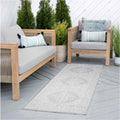 Tyse Area Rugs Eco 2'3"x7'3" Gray ECO1604
