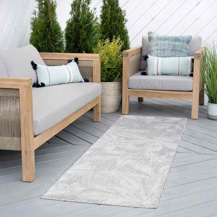 Tyse Area Rugs Eco 2'3"x7'3" Gray ECO1704