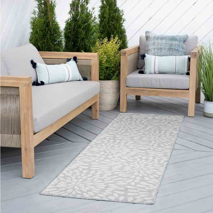 Tyse Area Rugs Eco 2'3"x7'3" Gray ECO1904