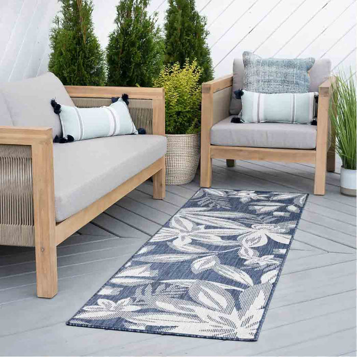 Tyse Area Rugs Eco 2'8"x9'11" Navy ECO1705