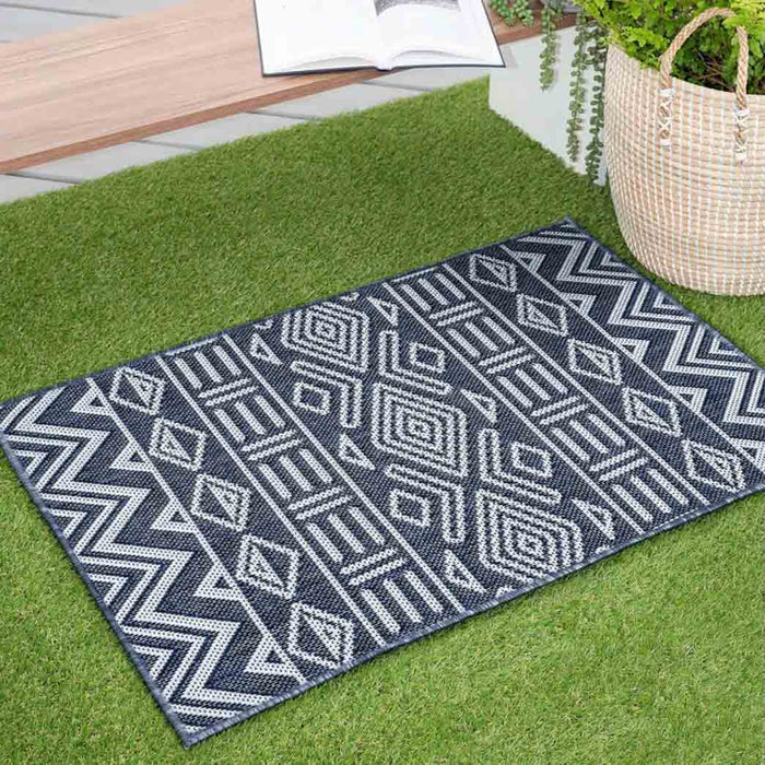 Tyse Area Rugs Eco 2'x3' Navy ECO2007