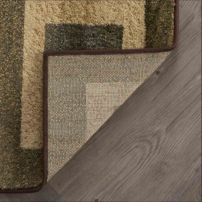 Tyse Area Rugs Elegance Multi-Color ELG5410 backing