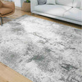 Tyse Area Rugs Felix 5'3"x7'3" Gray FEL1110
