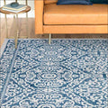 Tyse Area Rugs Garden 5'3"x7'7" Blue GRD6406