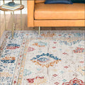 Tyse Area Rugs Garden 5'3"x7'7" Gray GRD6009