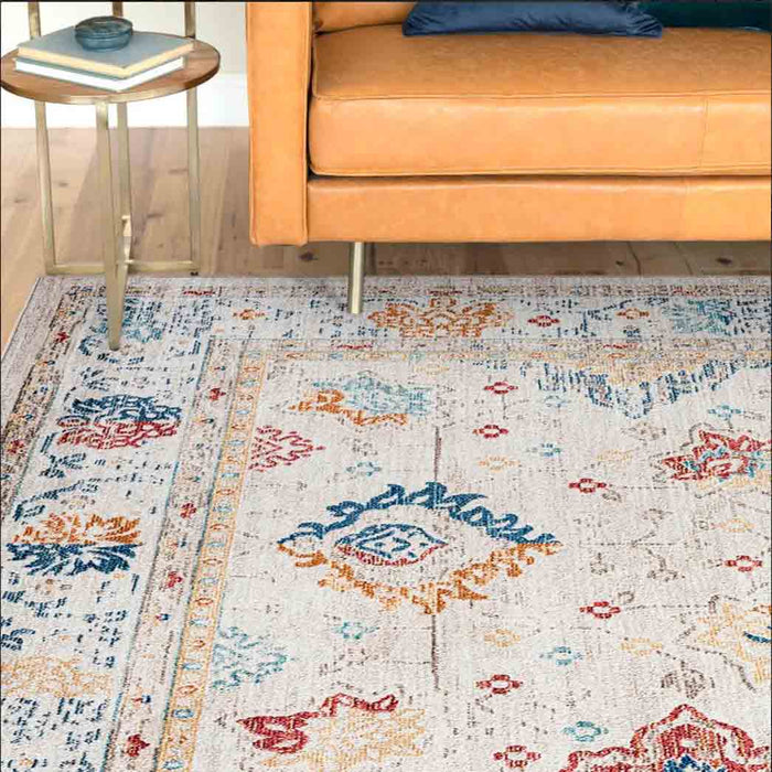 Tyse Area Rugs Garden 5'3"x7'7" Gray GRD6009