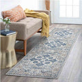 Tyse Area Rugs Garden 2'3"x7'7" Gray GRD6209