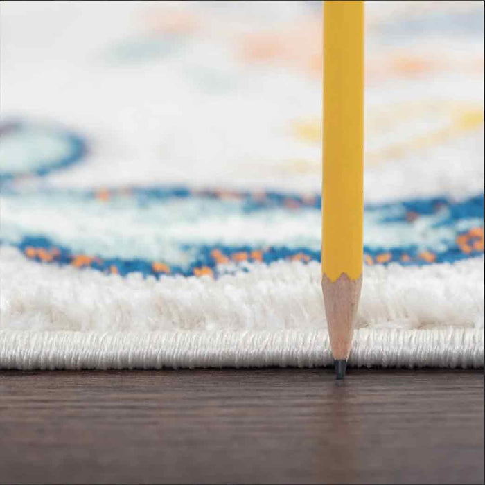 Tyse Area Rugs Generation Ivory GEN1401 thick pic