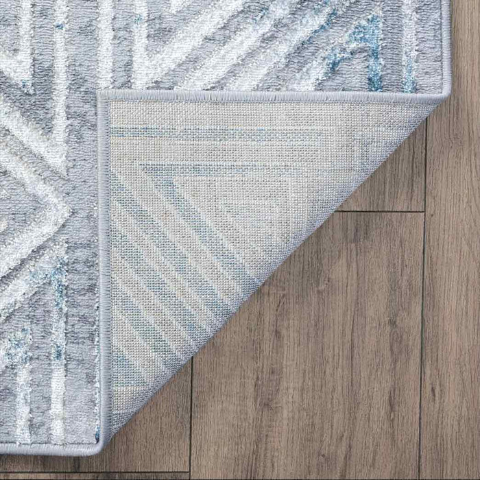 Tyse Area Rugs Grace Blue GRC1006 backing