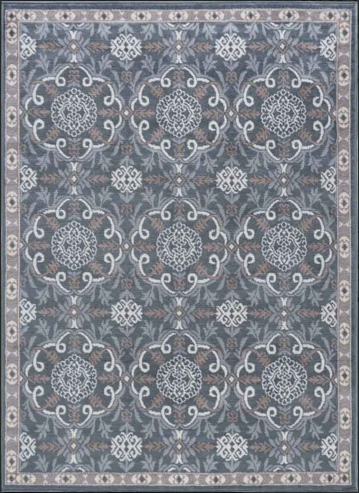 Tyse Area Rugs Hampton Gray HMP3809