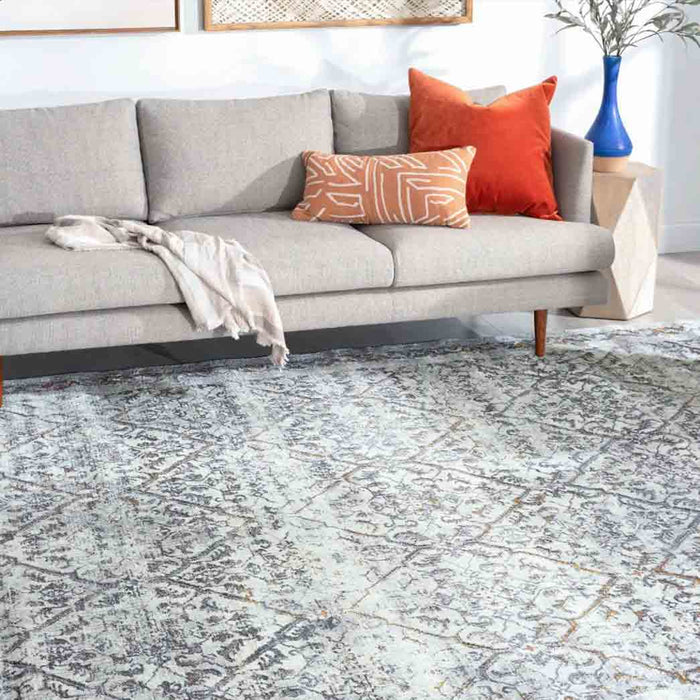 Tyse Area Rugs Hillside 5'3"x7'3" Gray HLS0109