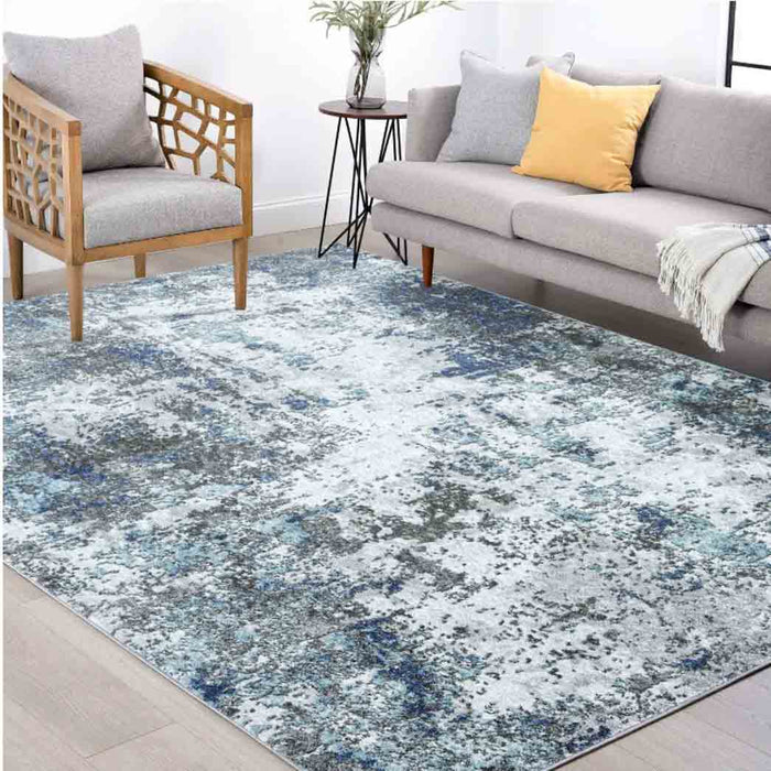 Tyse Area Rugs Jaize 5'3"x7'3" Blue JZE1106