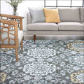Tyse Area Rugs Jaize 5'3"x7'3" Dark Gray JZE1341